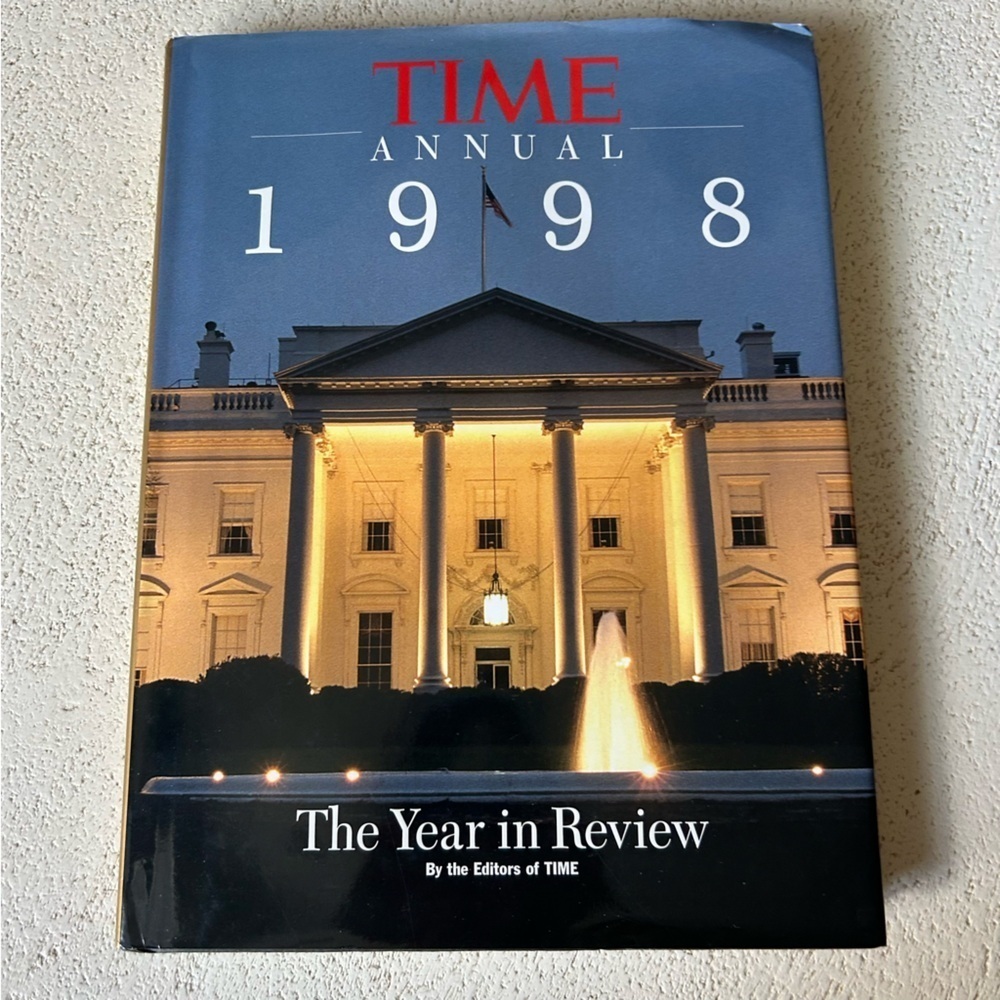 📘 TIME Annual 1998: The Year in Review – A Look Back at a Defining Year!